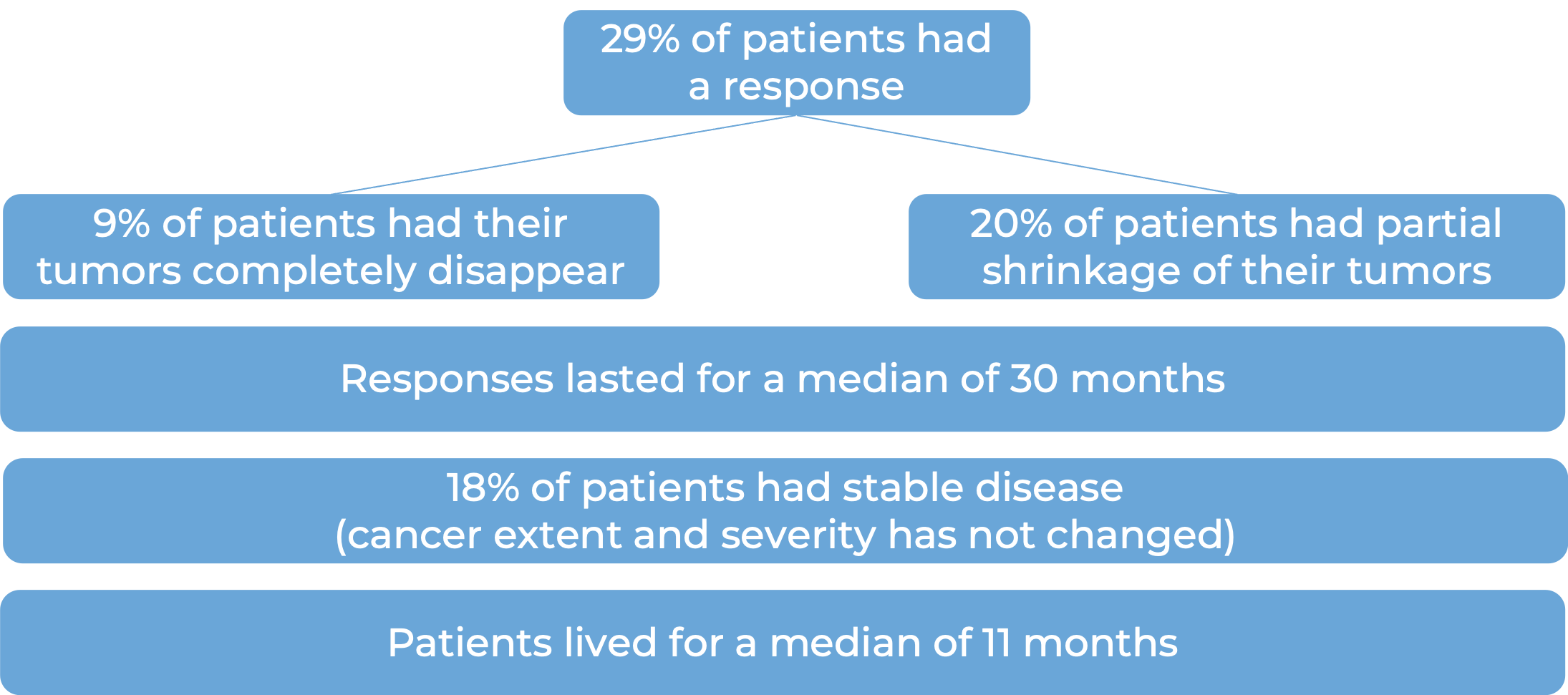 Results after Keytruda (diagram)