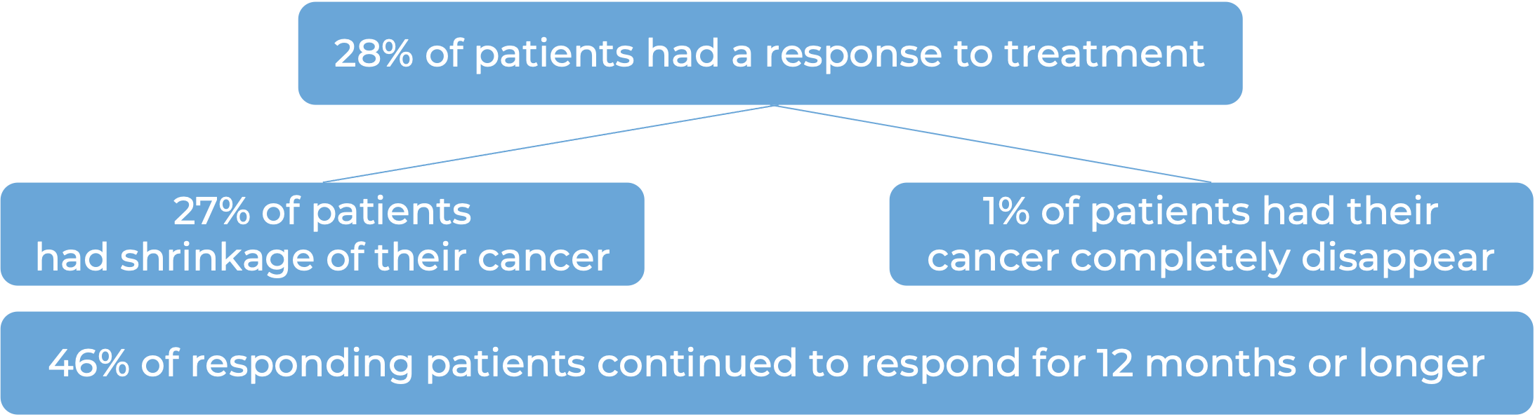 Results after treatment with penpulimab Results after treatment with penpulimab (diagram)